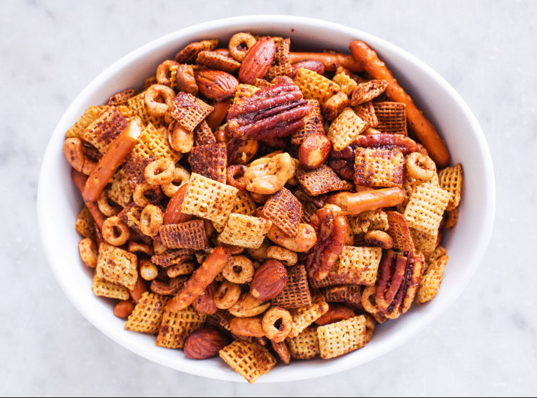 Ms. Jenna's Famous Stackhouse Chex Mix